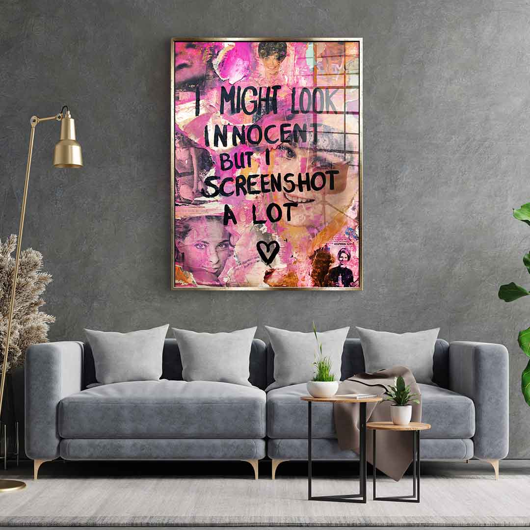 Innocent but screenshot a lot - Acrylglas