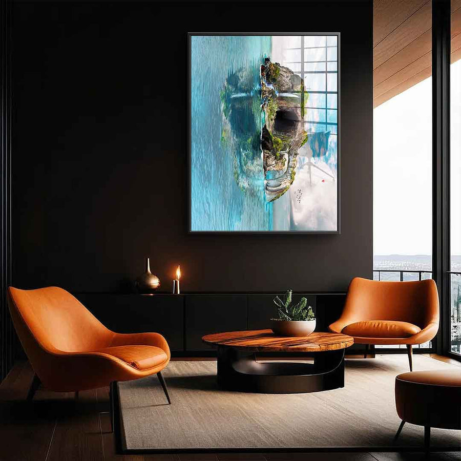Island Skull - Akryl