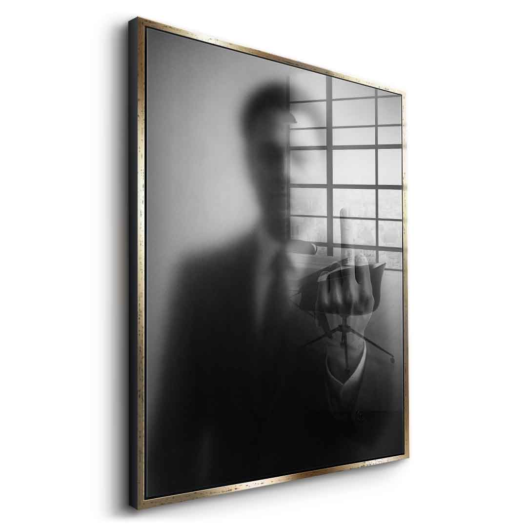 J. Belfort's Silhouette - Acrylglas