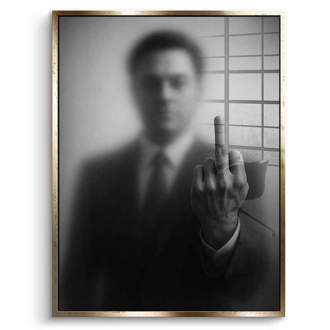 J. Belfort's Silhouette - Acrylglas