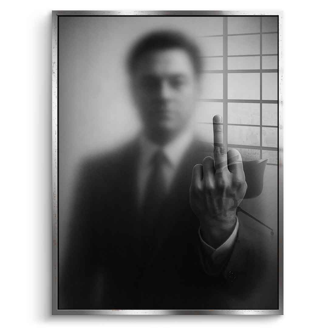 J. Belfort's Silhouette - Acrylglas