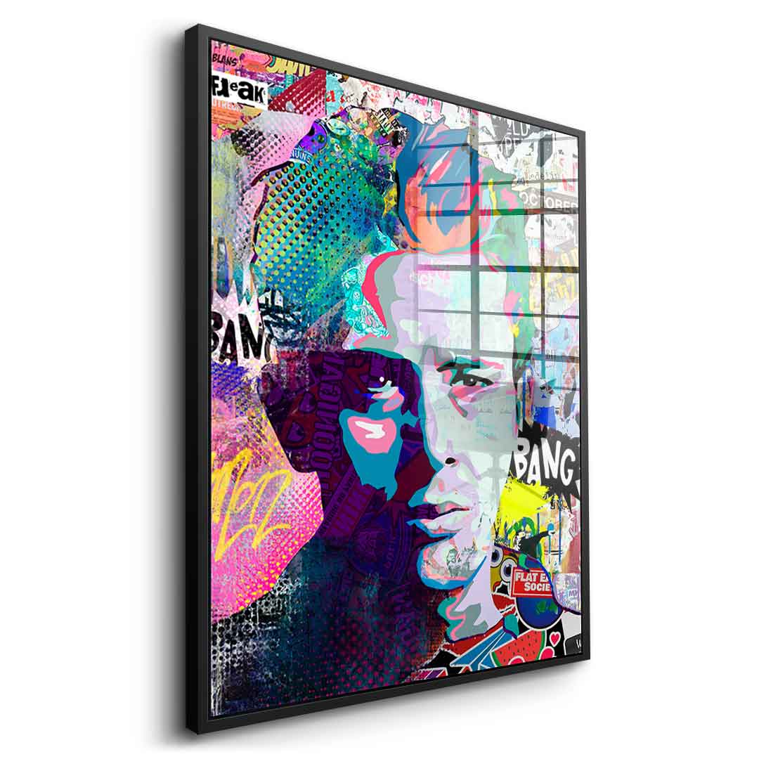 James Collage - Acrylic glass