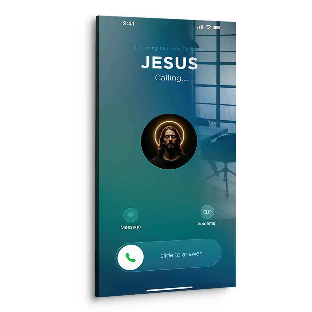 Jesus Call - Acrylglas