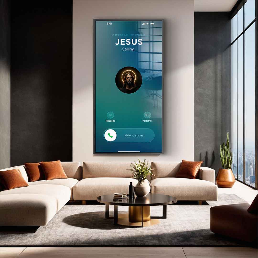 Jesus Call - Acrylglas