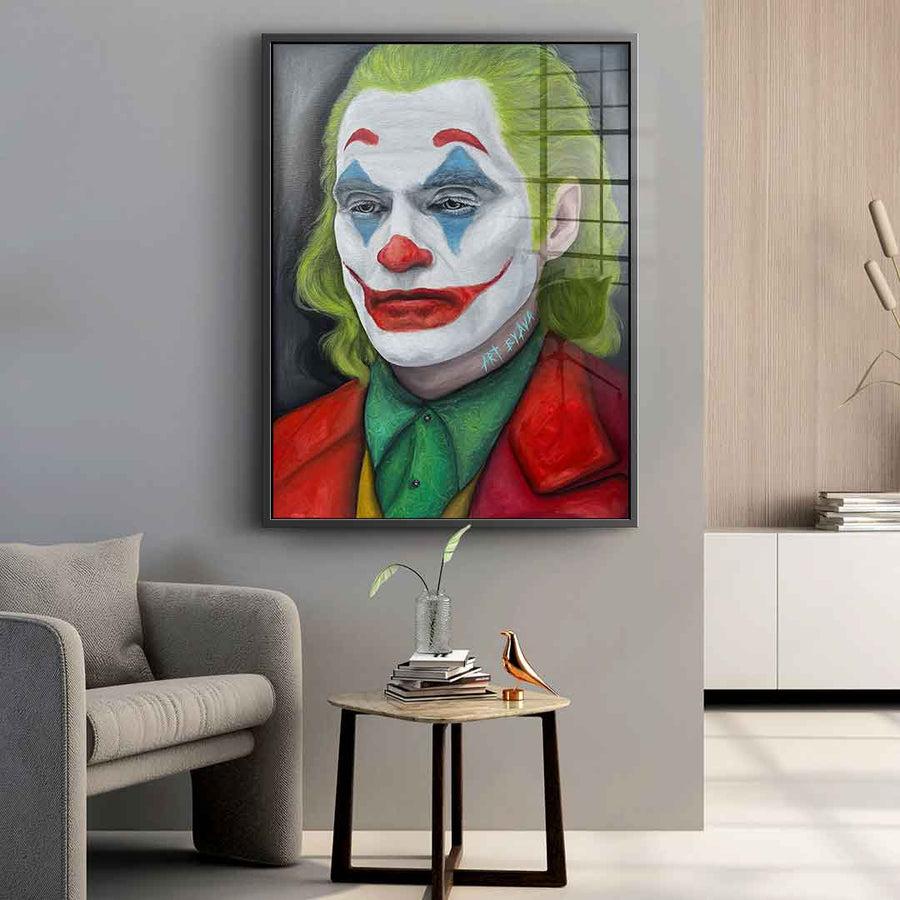 Portret chaosu – szkło akrylowe