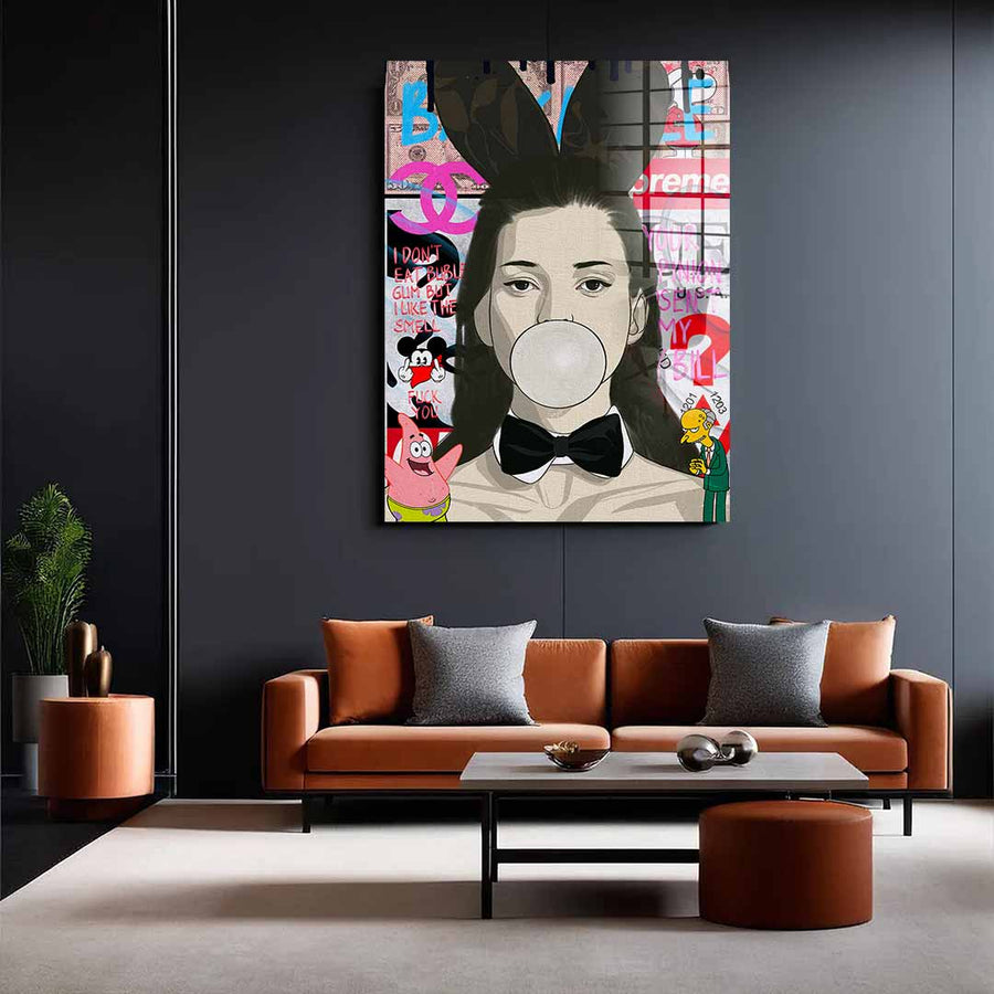 Kate Moss – szkło akrylowe