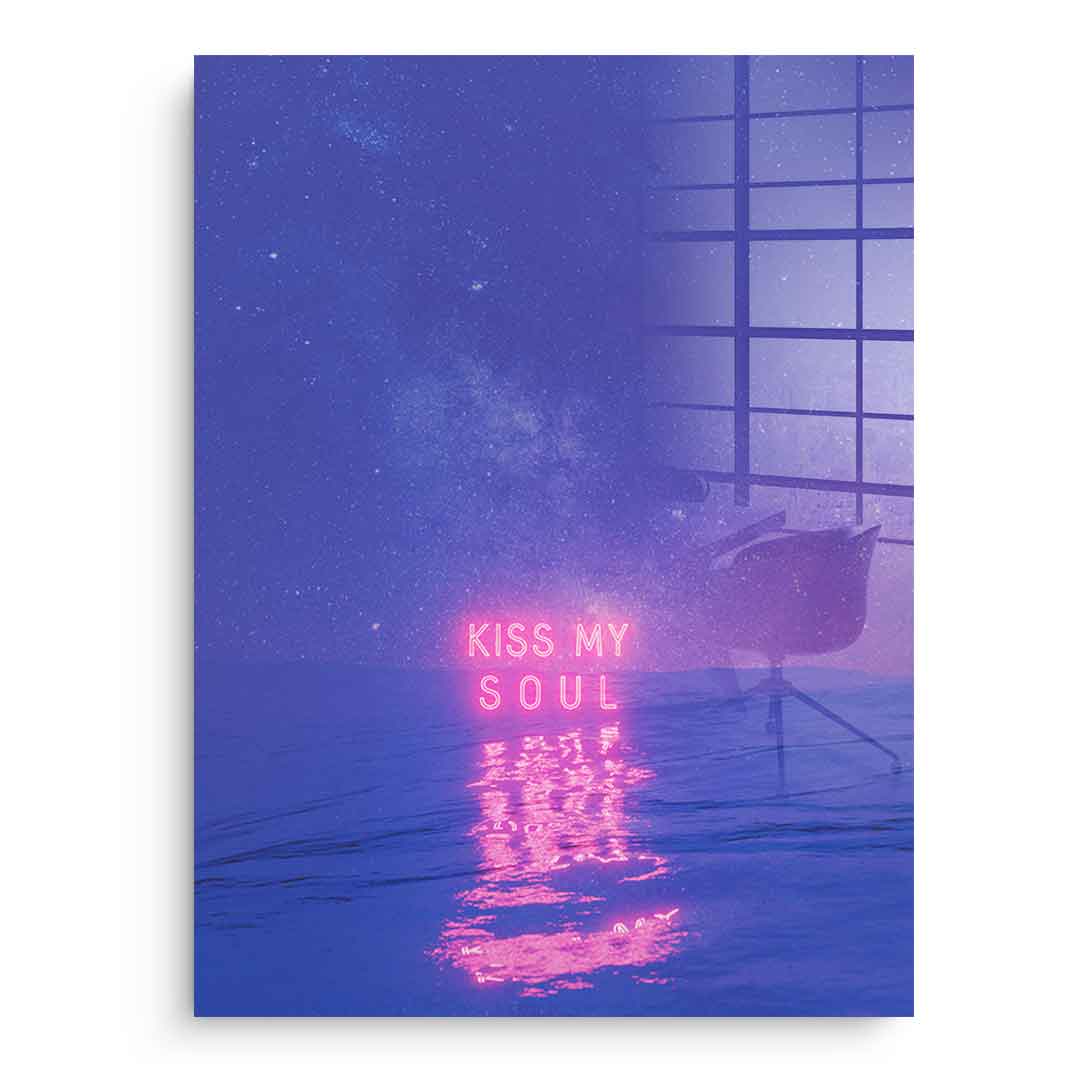 Kiss My Soul - Acrylic glass