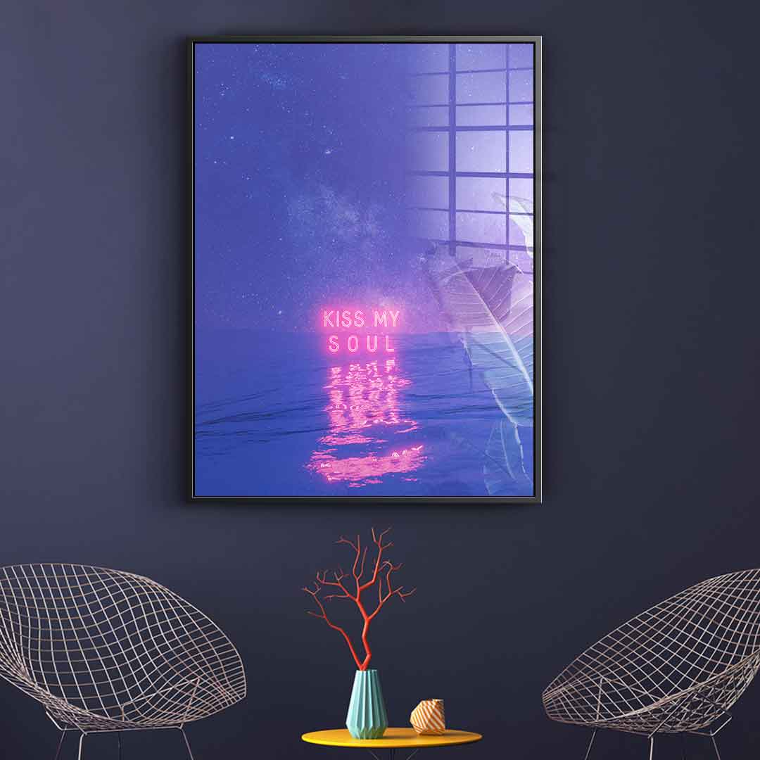 Kiss My Soul - Acrylic glass