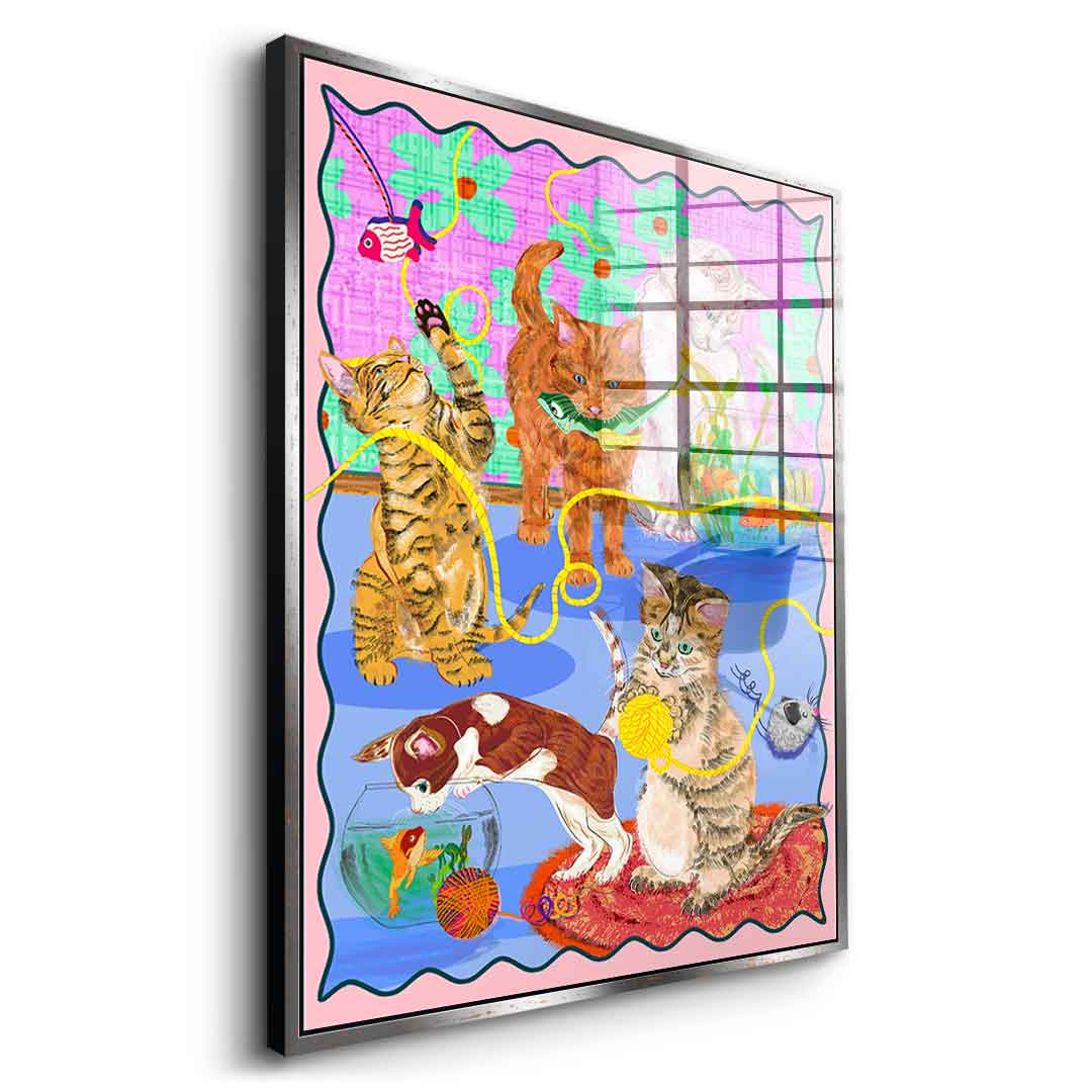Kitten Playground - Acrylic glass