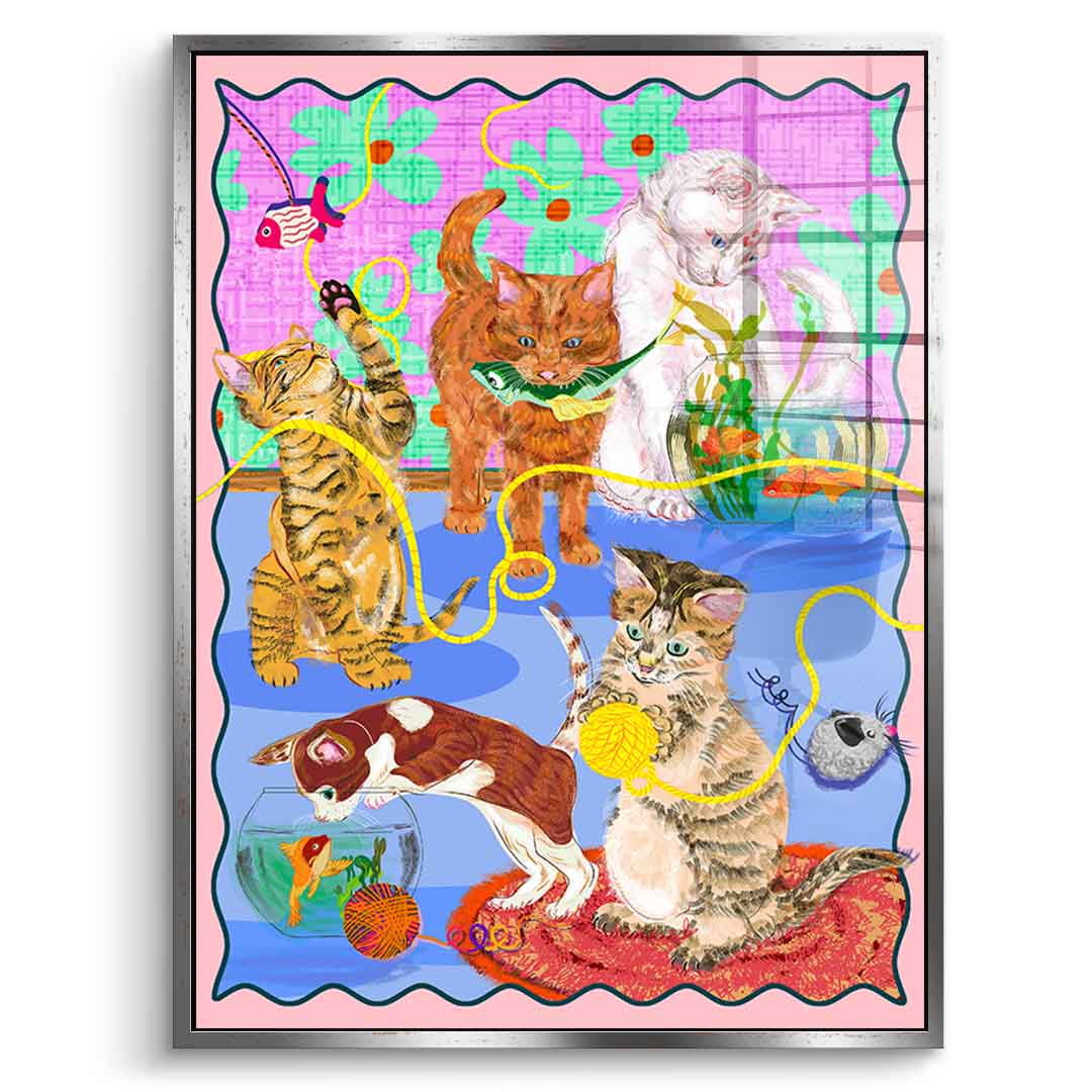 Kitten Playground - Acrylic glass