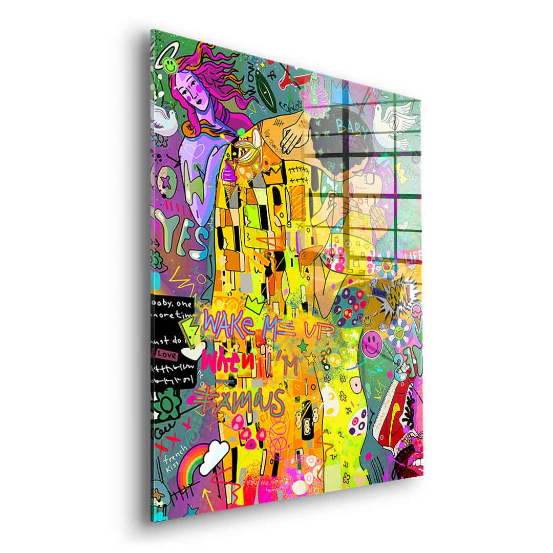 Klimt Green - Acrylglas