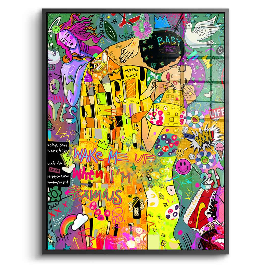 Klimt Green - Acrylglas