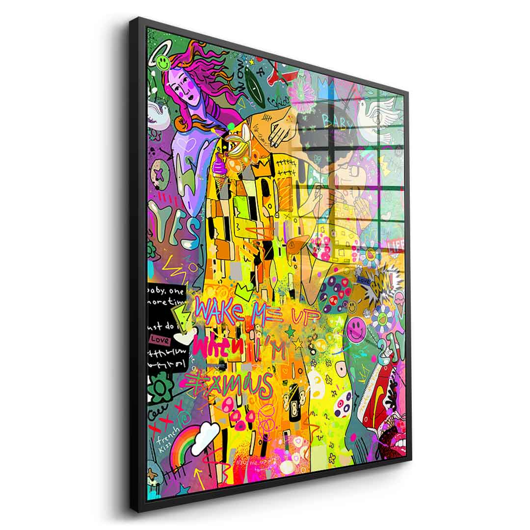 Klimt Green - Acrylglas