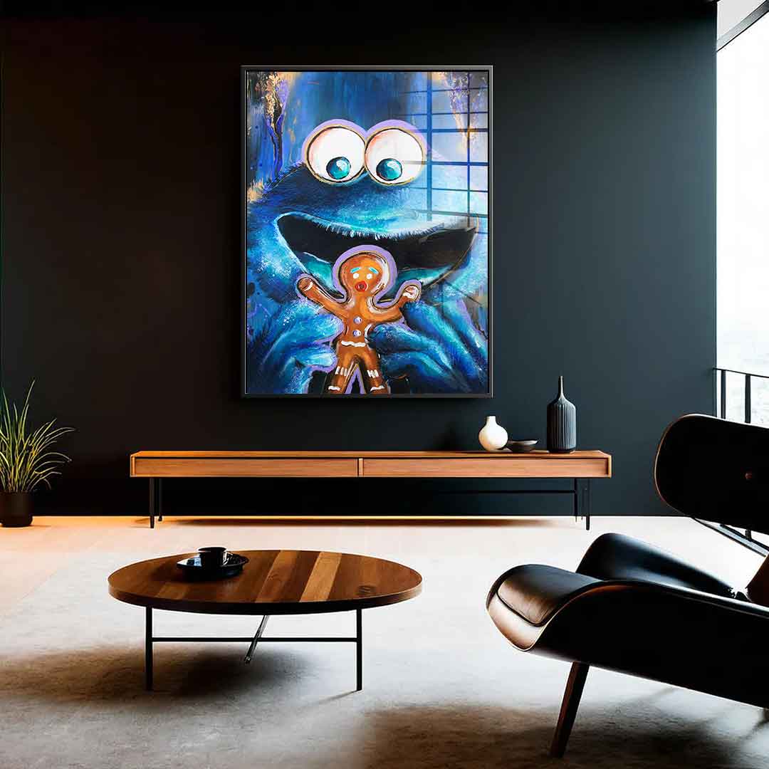 Krümelmonster - Acrylglas