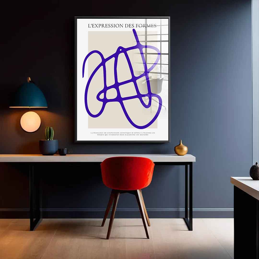 L'Expression des formes 2 - Acrylic glass