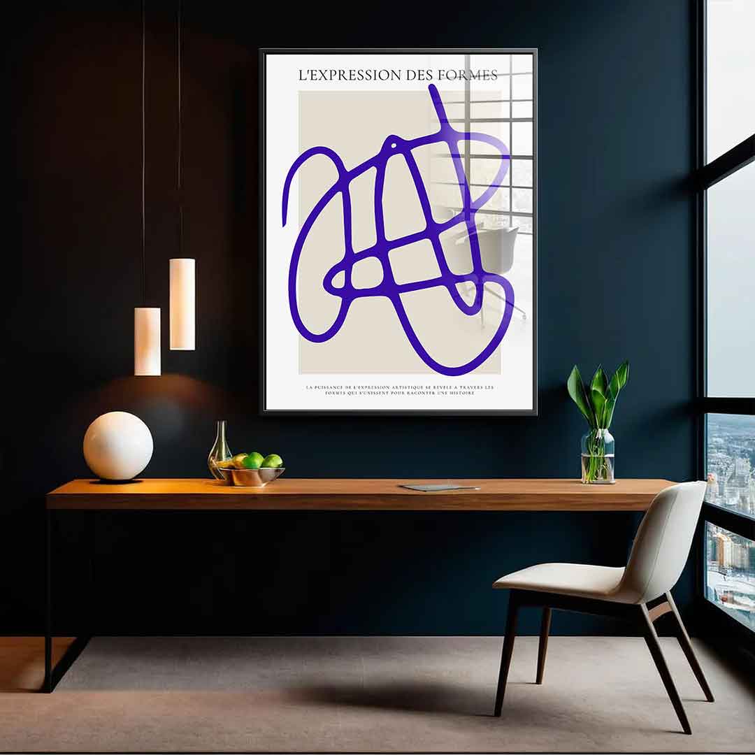 L'Expression des formes 2 - Acrylic glass