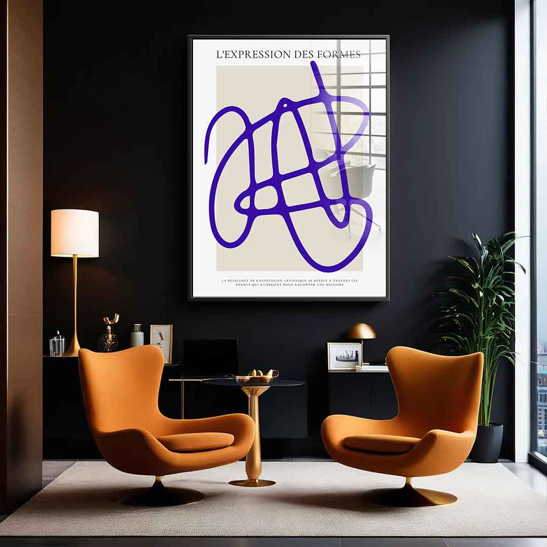 L'Expression des formes 2 - Acrylic glass