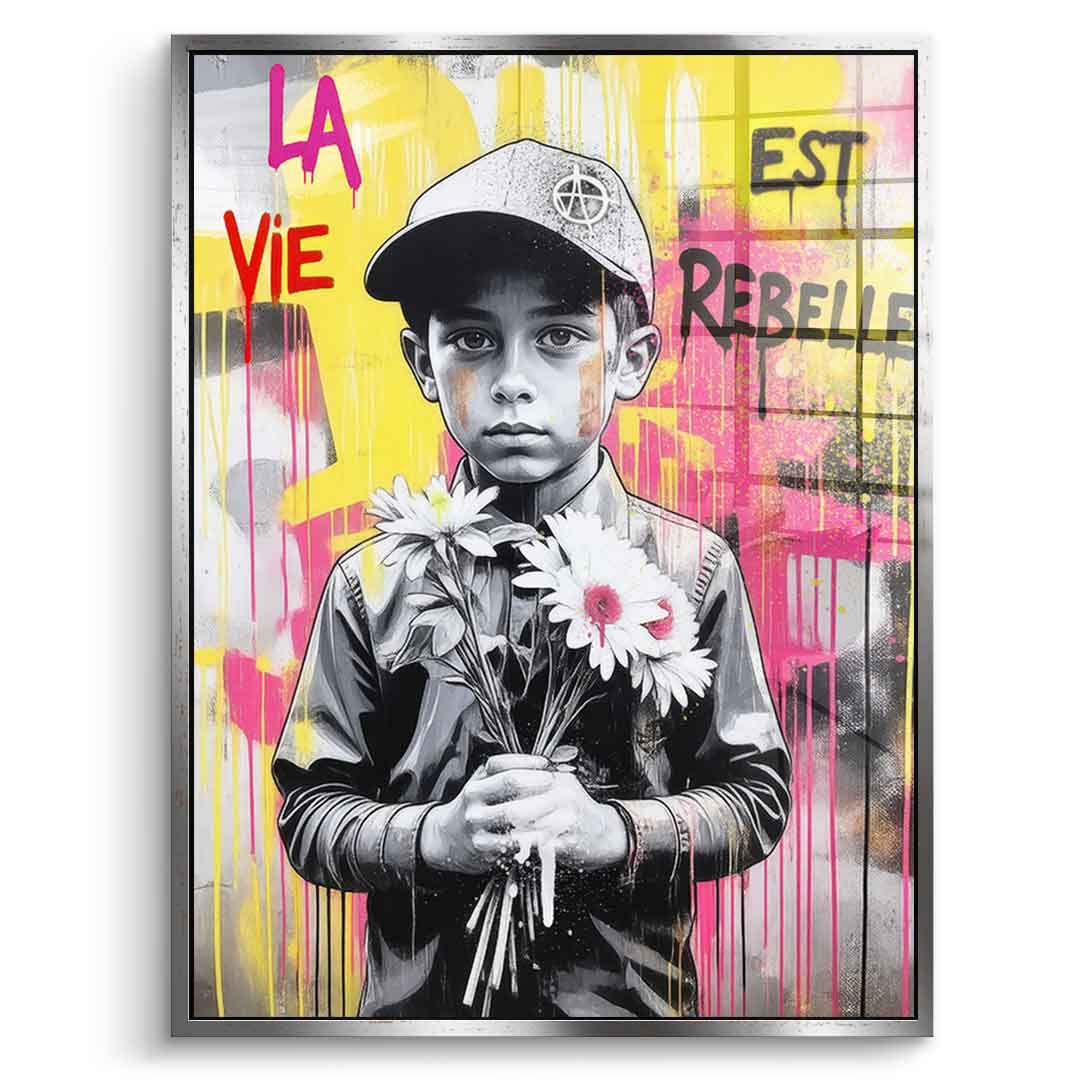 La Vie Est Rebelle - Szkło akrylowe