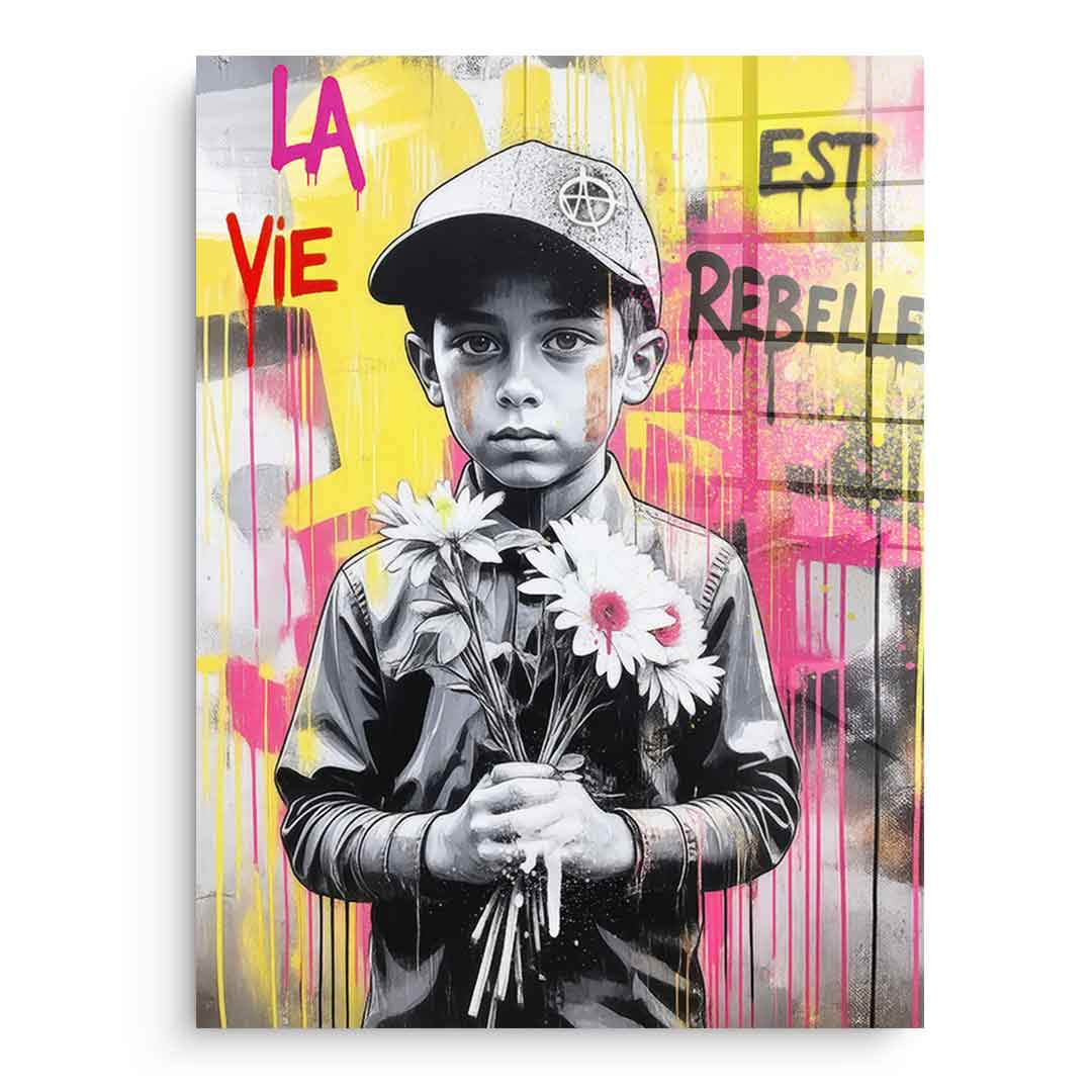 La Vie Est Rebelle - Szkło akrylowe