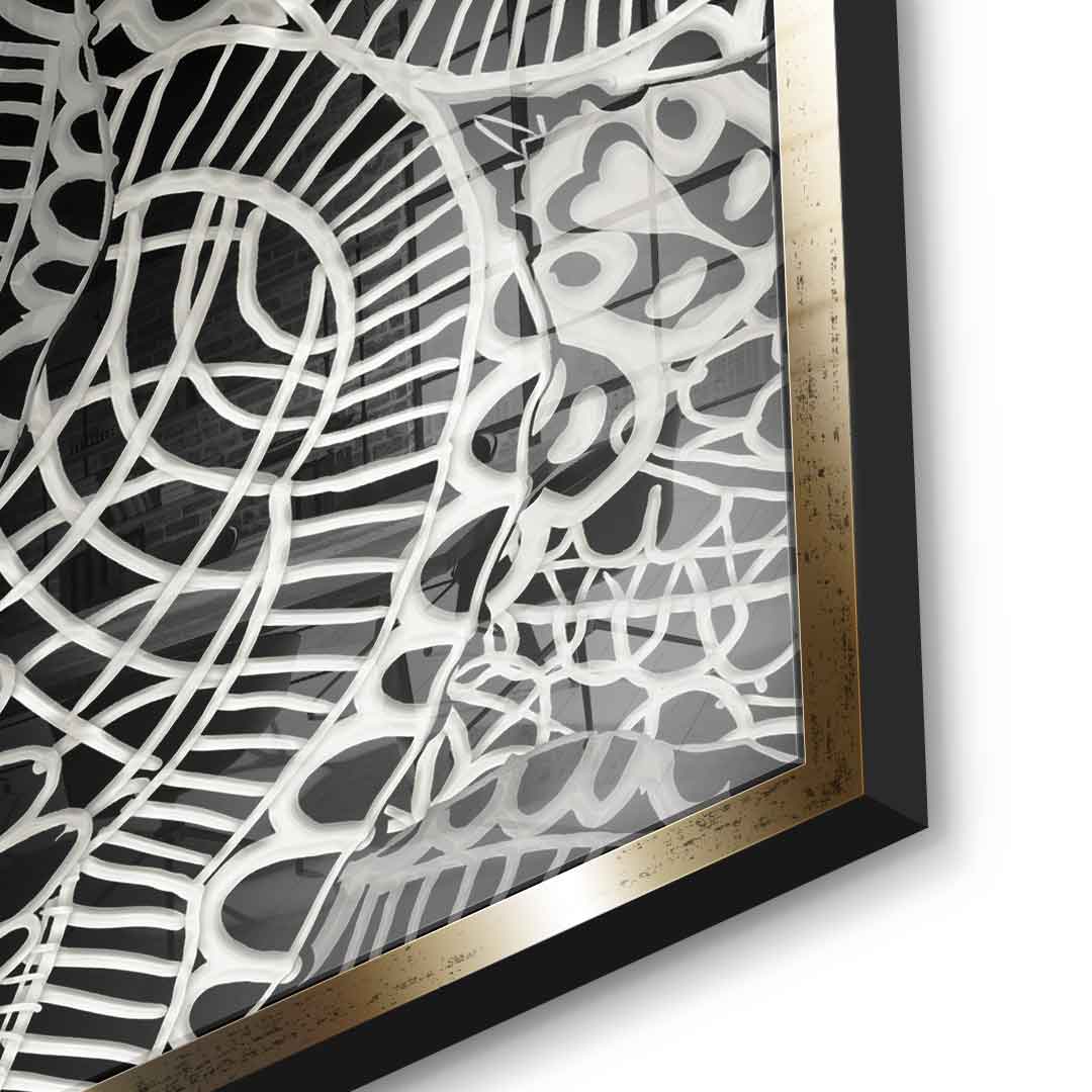Lace Skull 2 ​​- Acrylic glass