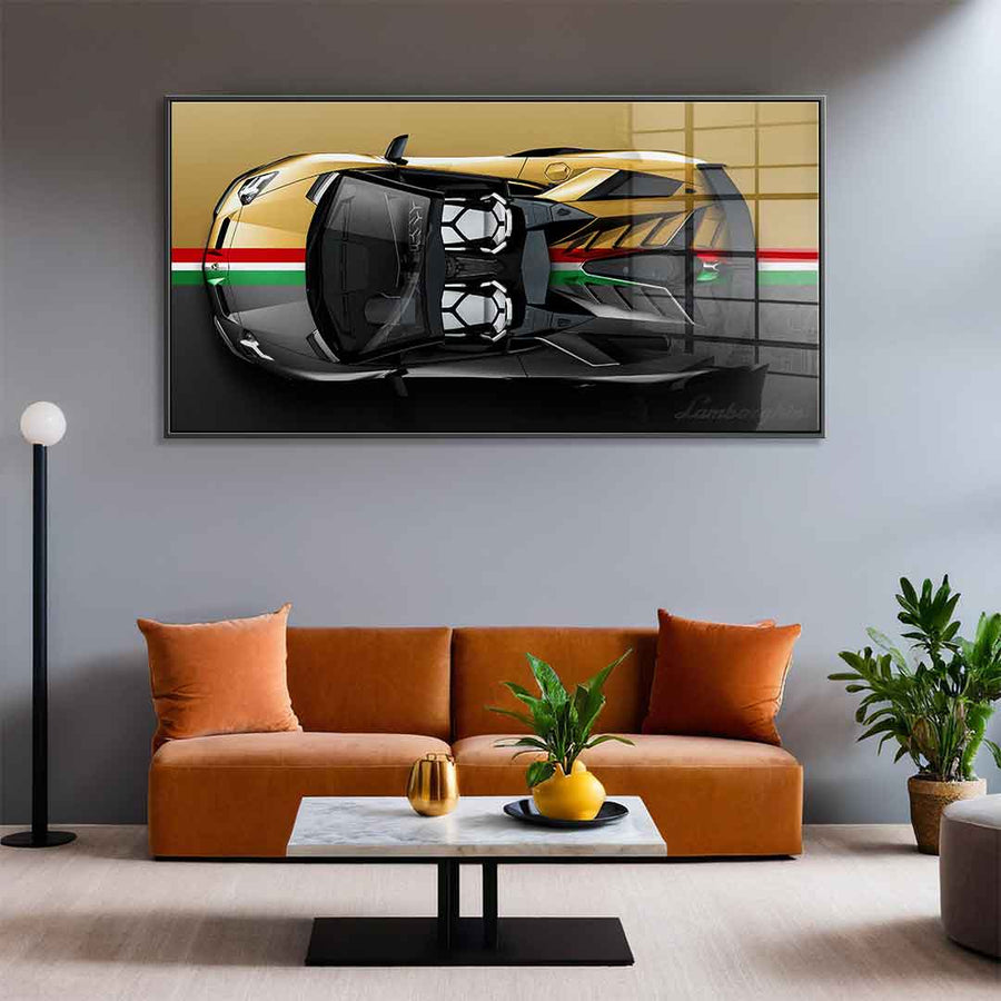 Lamborghini Aventador SVJ - Szkło akrylowe