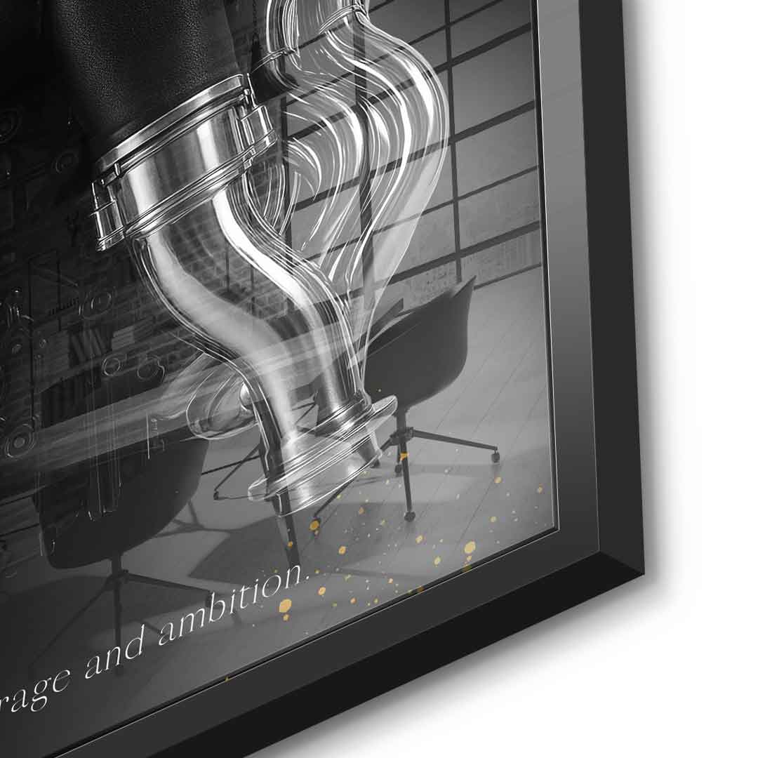 Lamborghini Engine - Acrylic glass