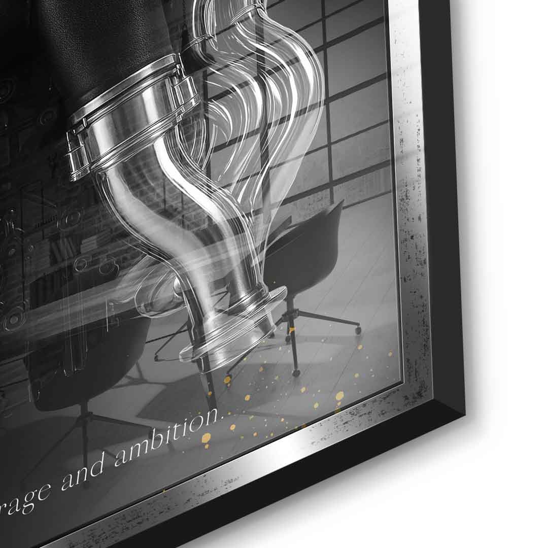 Lamborghini Engine - Acrylic glass