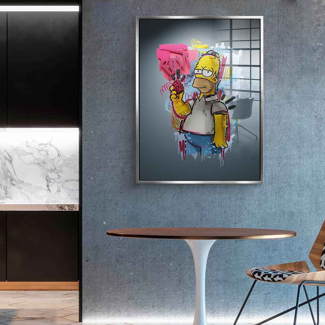 Warstwa Homer - szkło akrylowe