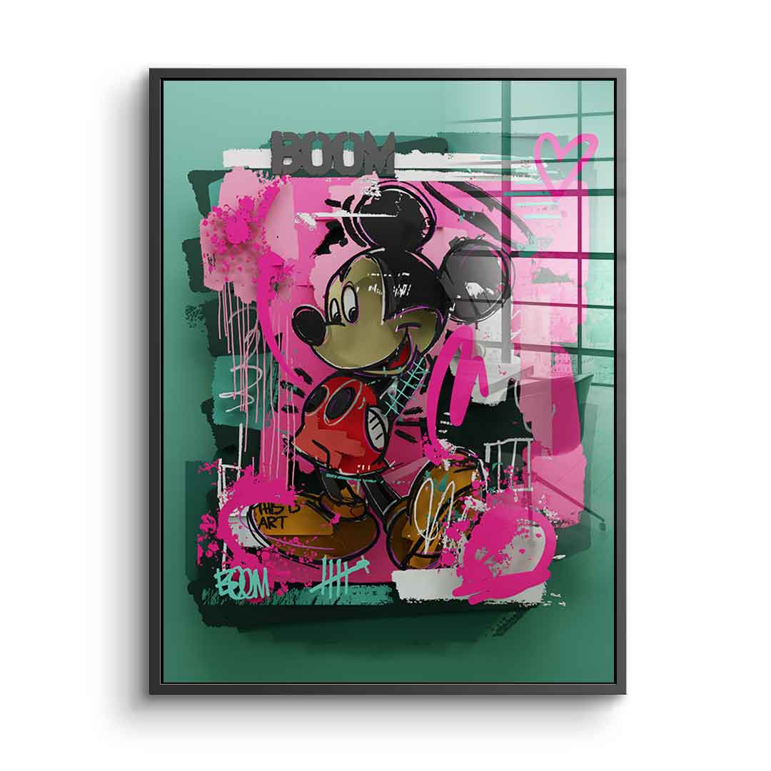 Layer Comic Maus - Acrylglas