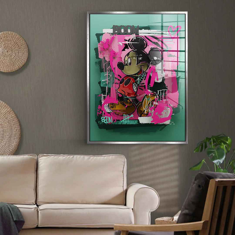 Layer Comic Maus - Acrylglas