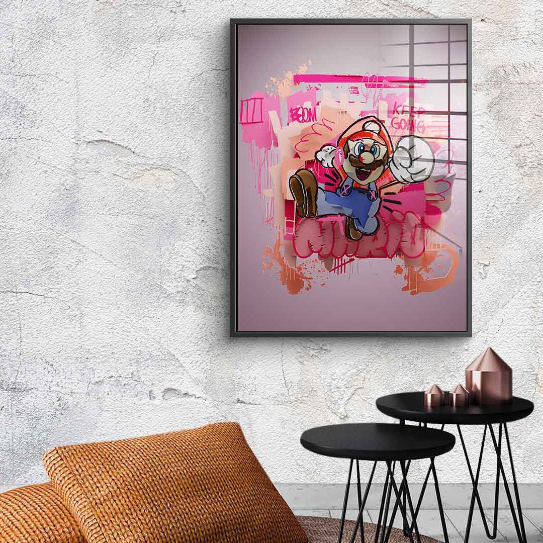 Layer Kleiner Held - Acrylglas