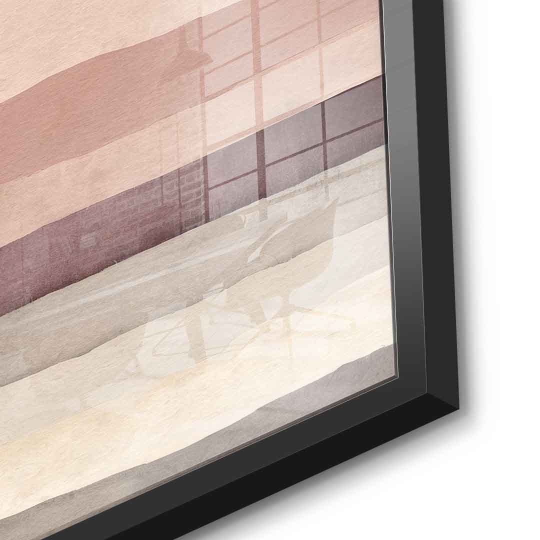 Layered Hues - Acrylglas