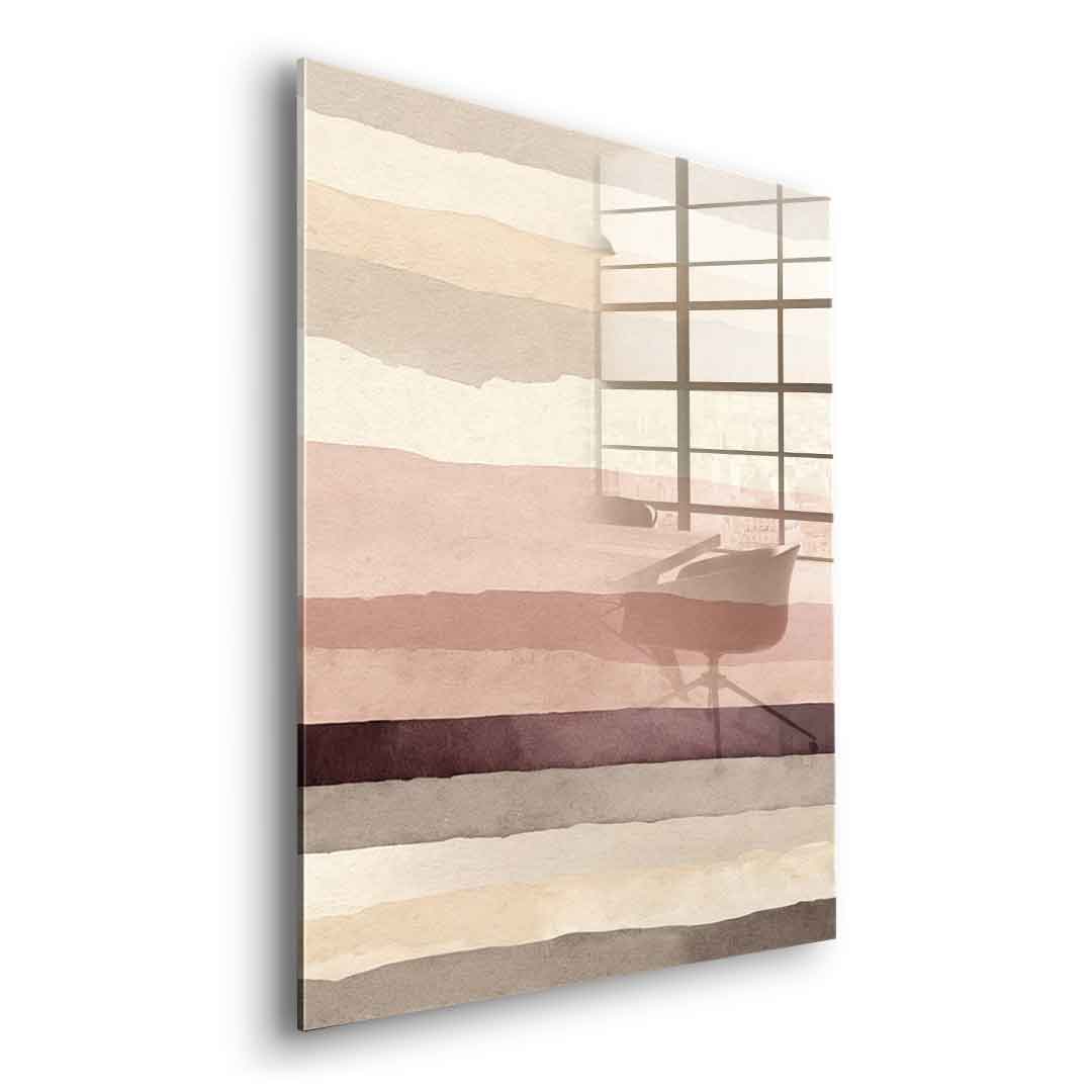 Layered Hues - Acrylglas