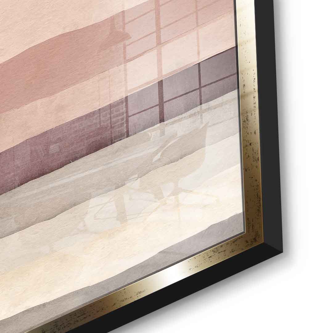 Layered Hues - Acrylglas