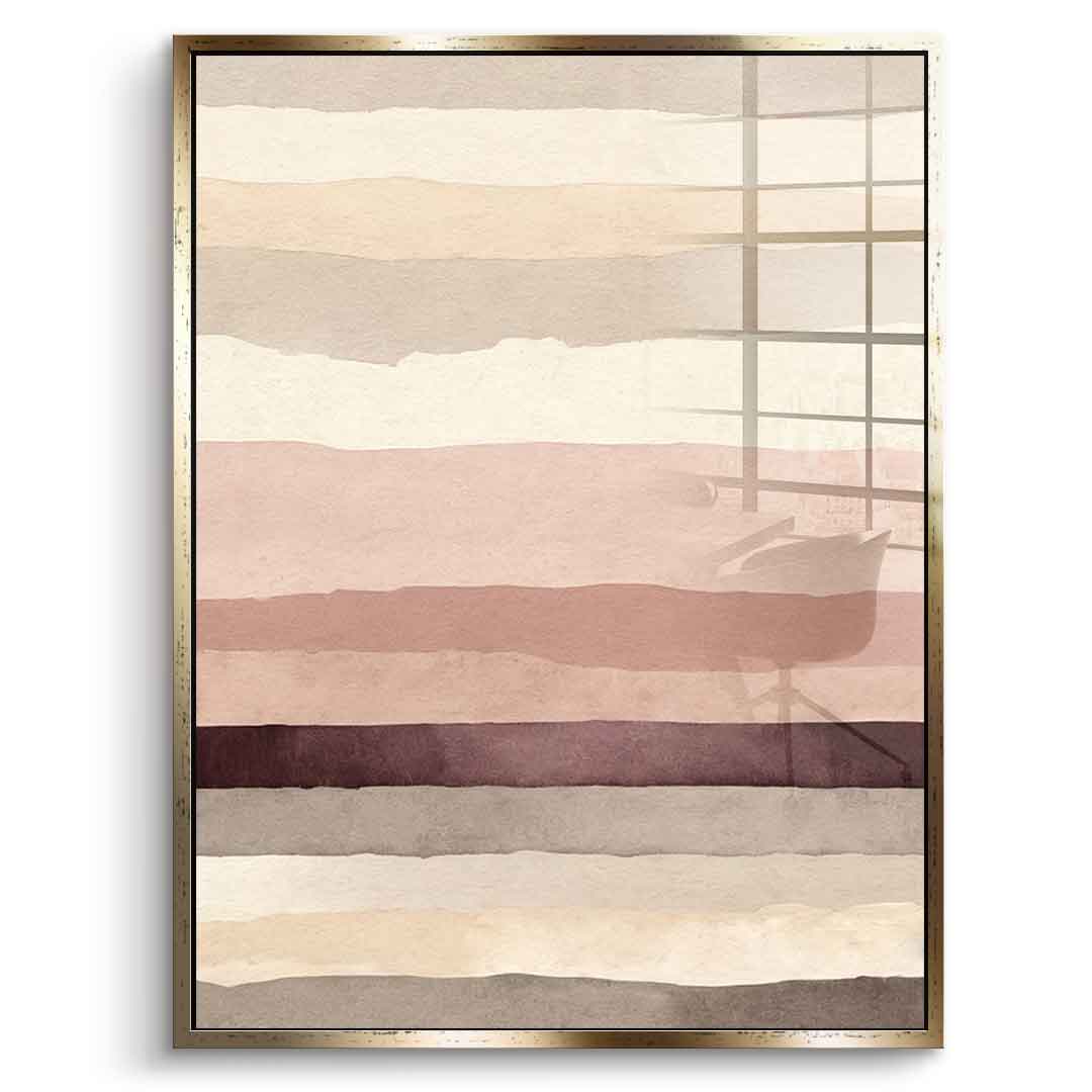 Layered Hues - Acrylglas