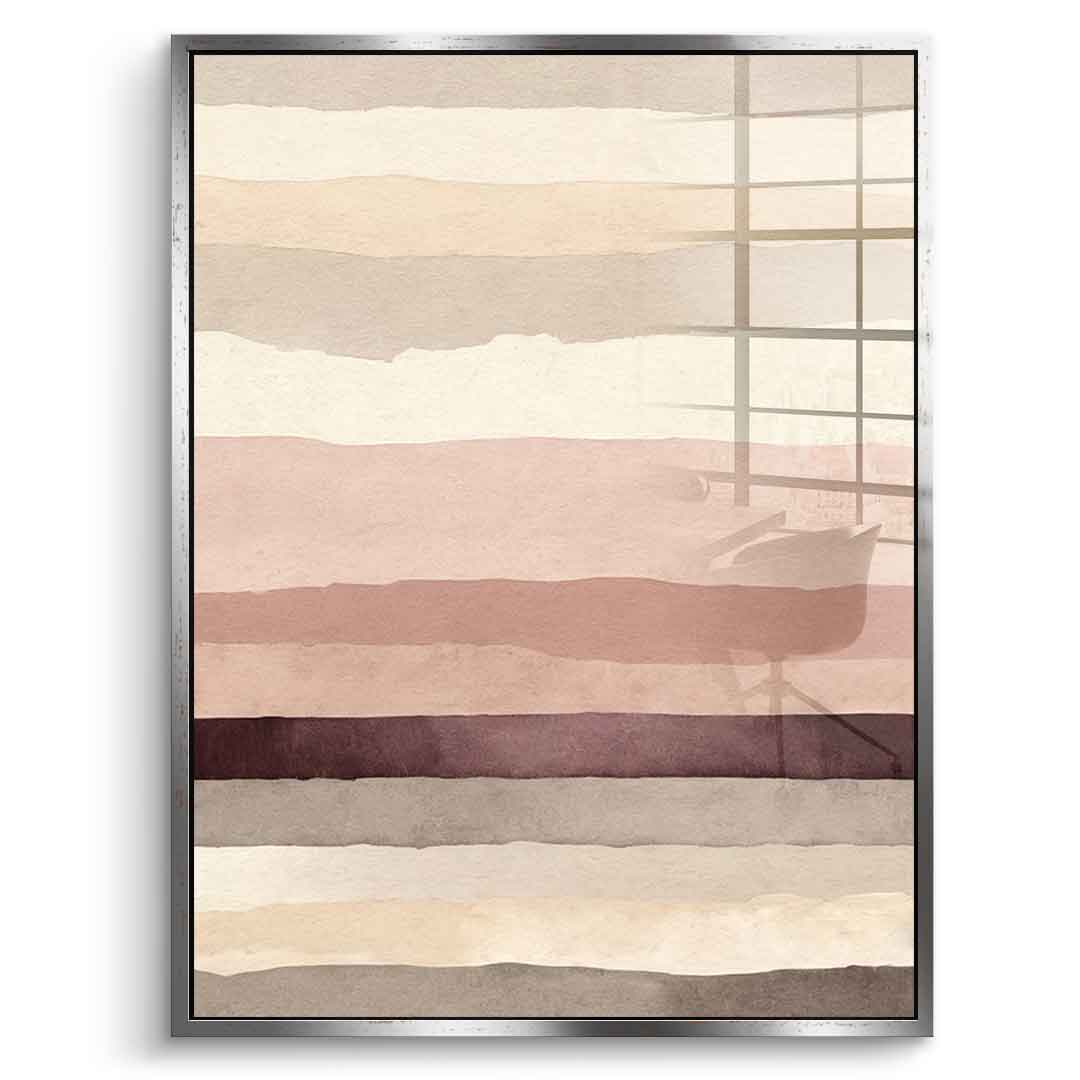 Layered Hues - Acrylglas