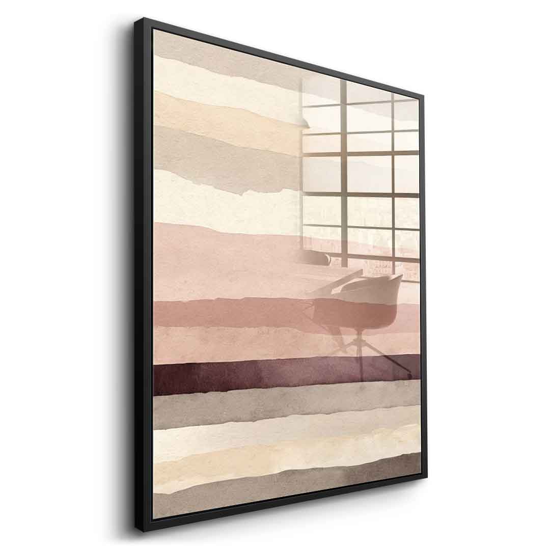 Layered Hues - Acrylglas