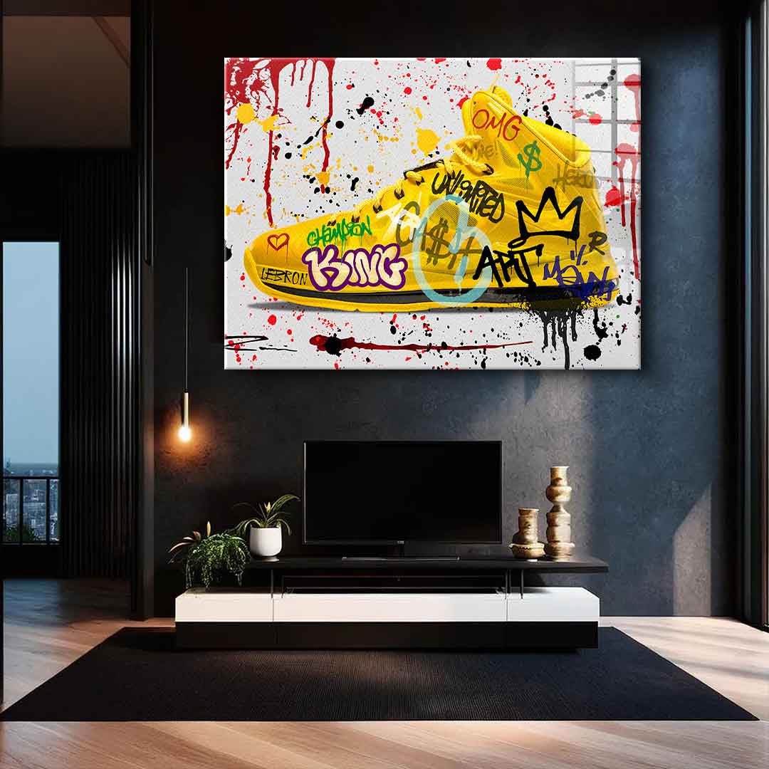 LeBron Shoe - Acrylic glass