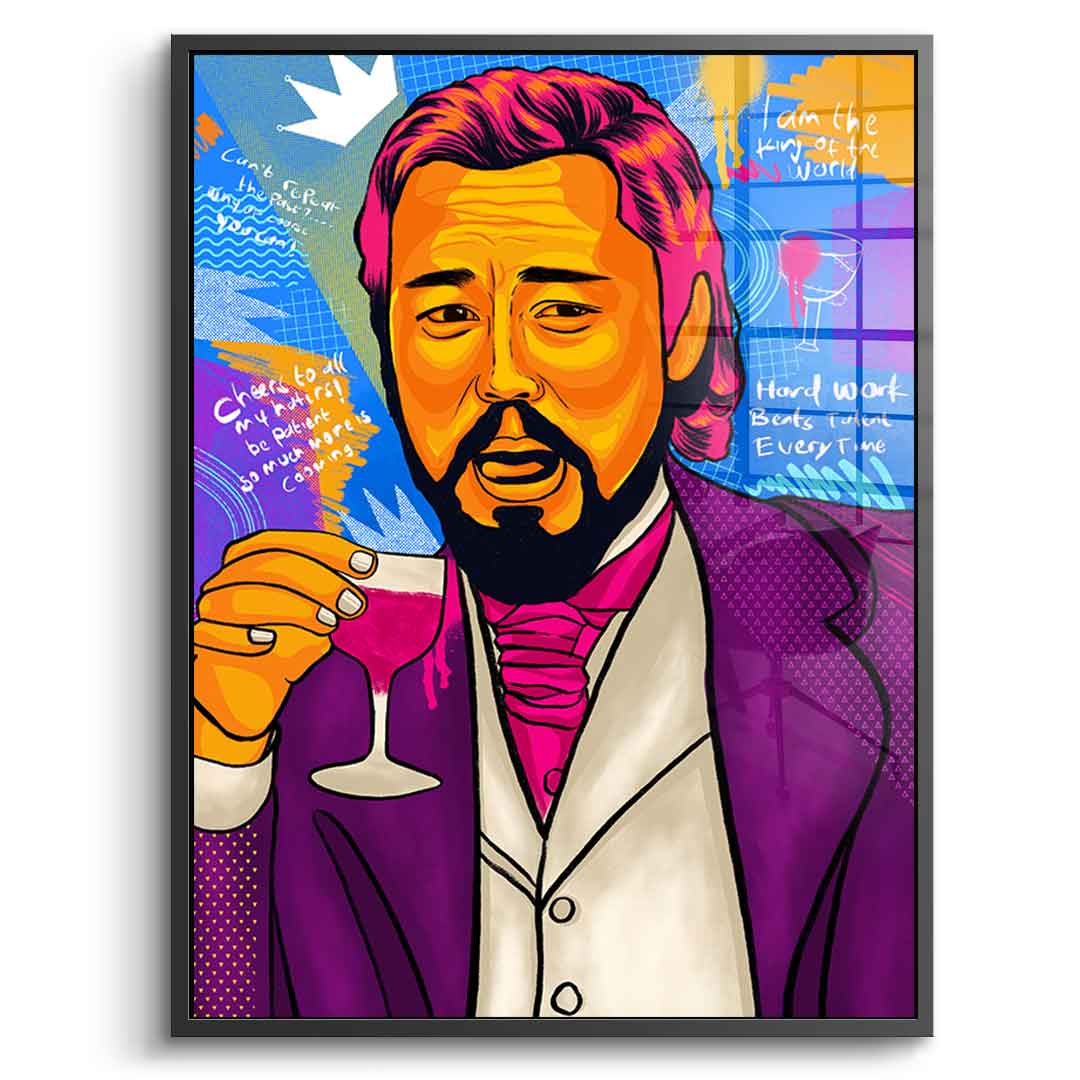 Leonardo DiCaprio - Szkło akrylowe