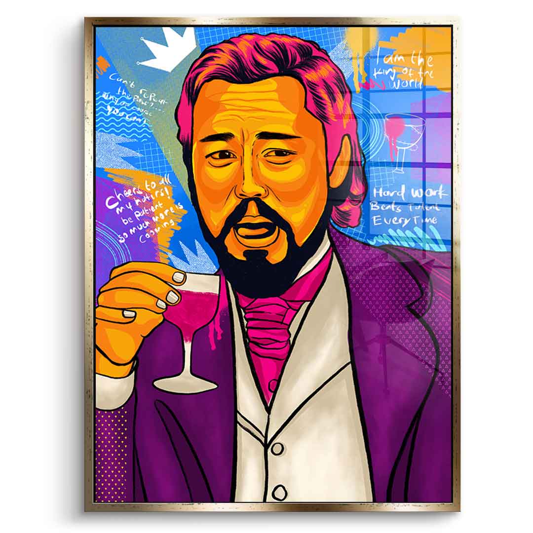 Leonardo DiCaprio - Szkło akrylowe