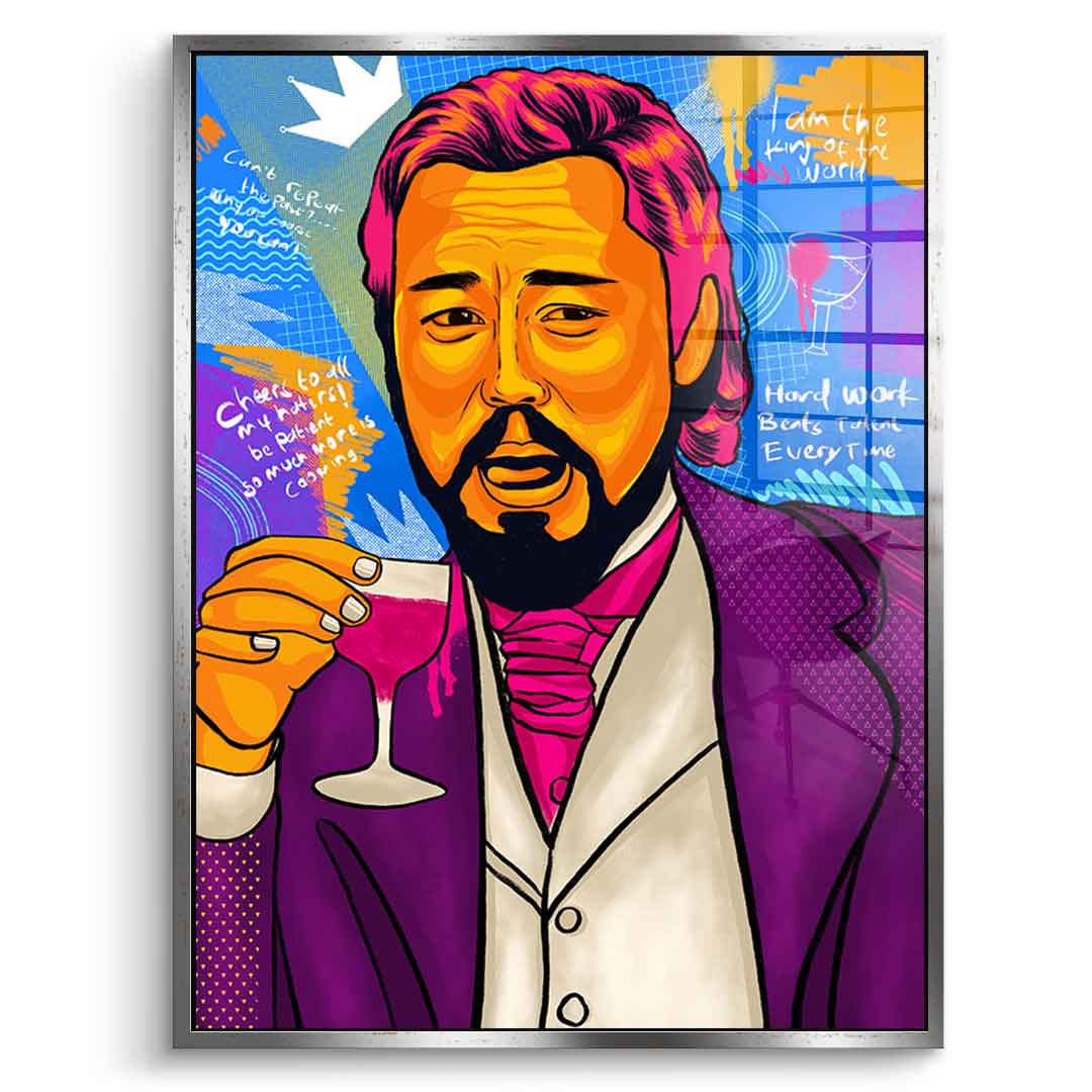 Leonardo DiCaprio - Szkło akrylowe