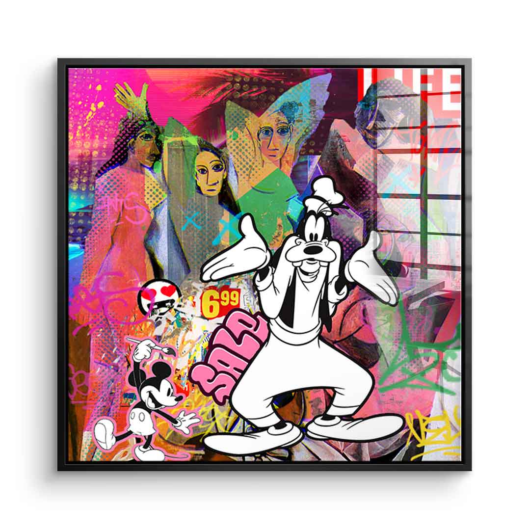 Les Demoiselles Davignon - Szkło akrylowe