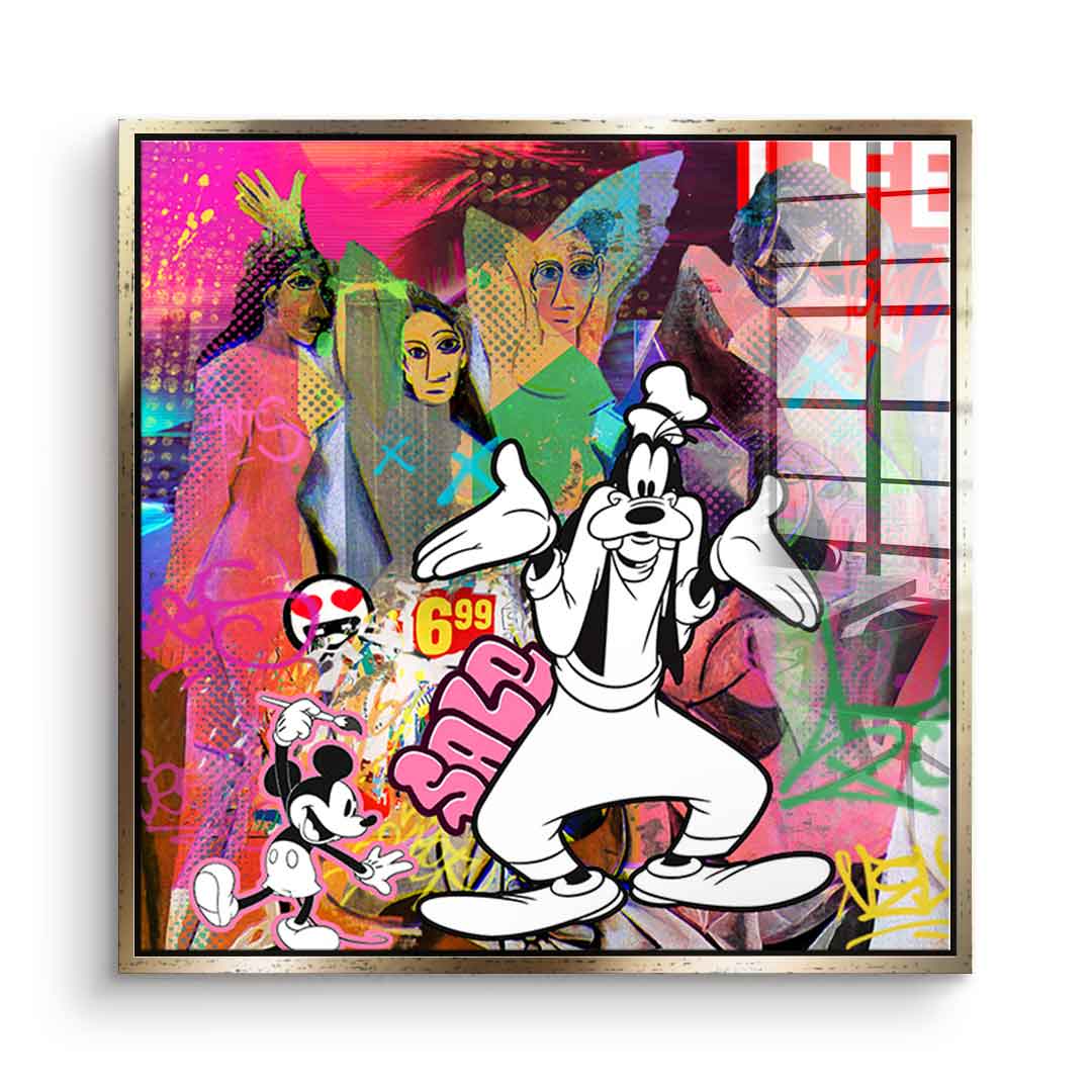 Les Demoiselles Davignon - Szkło akrylowe