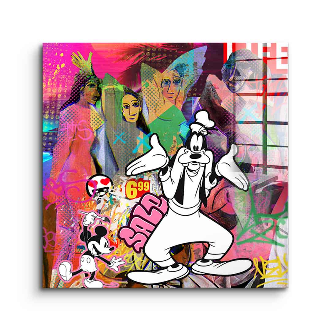 Les Demoiselles Davignon - Szkło akrylowe