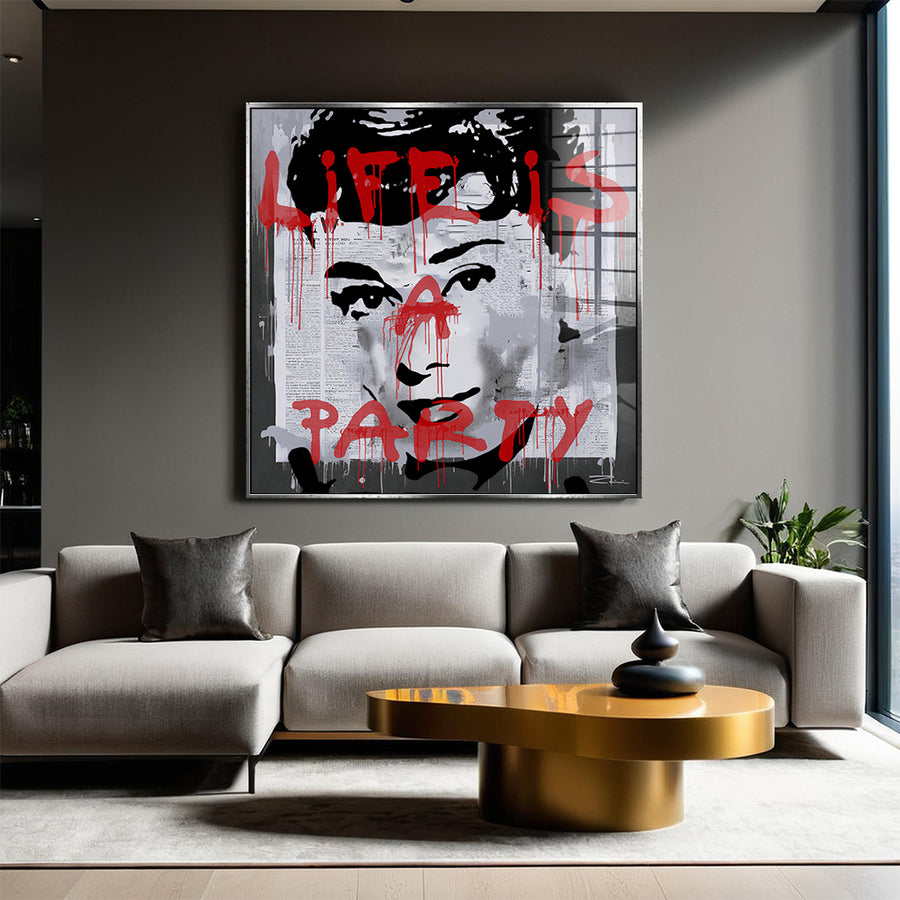 Lifi is a Party - Acrylic glass
