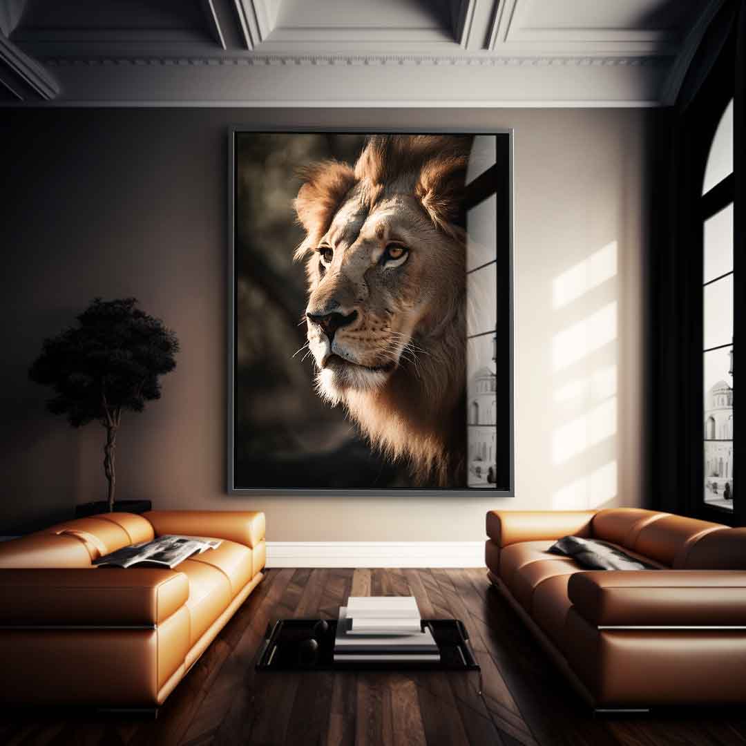 Lion - Acrylic glass