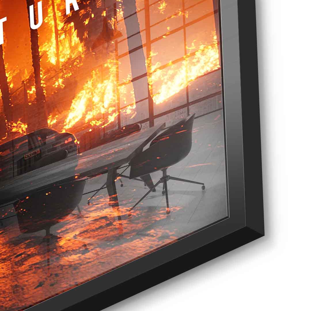 Protect our future No 2 - acrylic glass