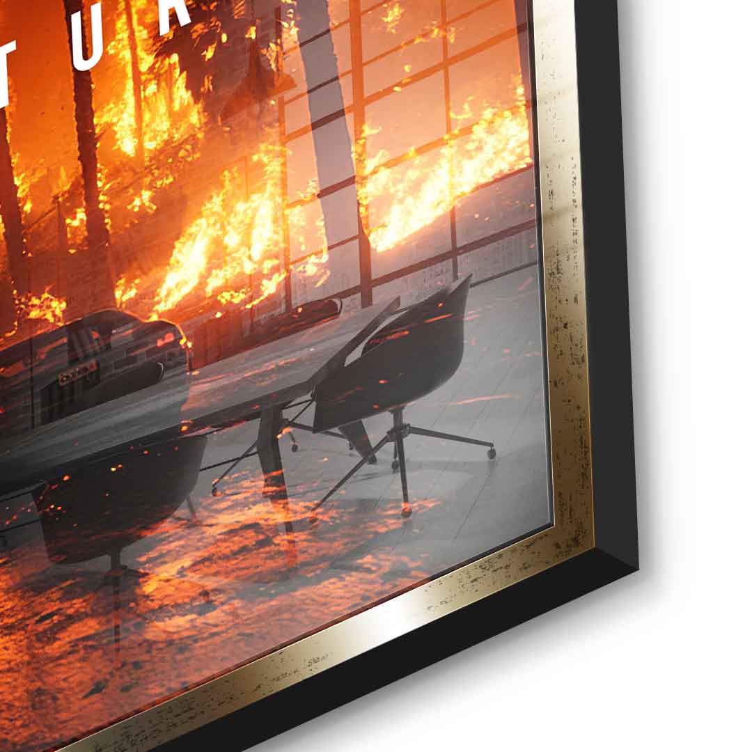 Protect our future No 2 - acrylic glass