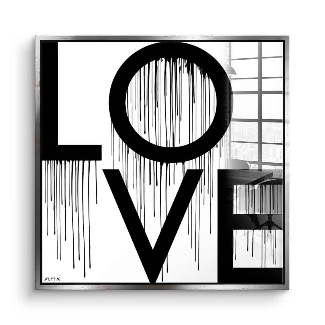 Love - Szkło akrylowe