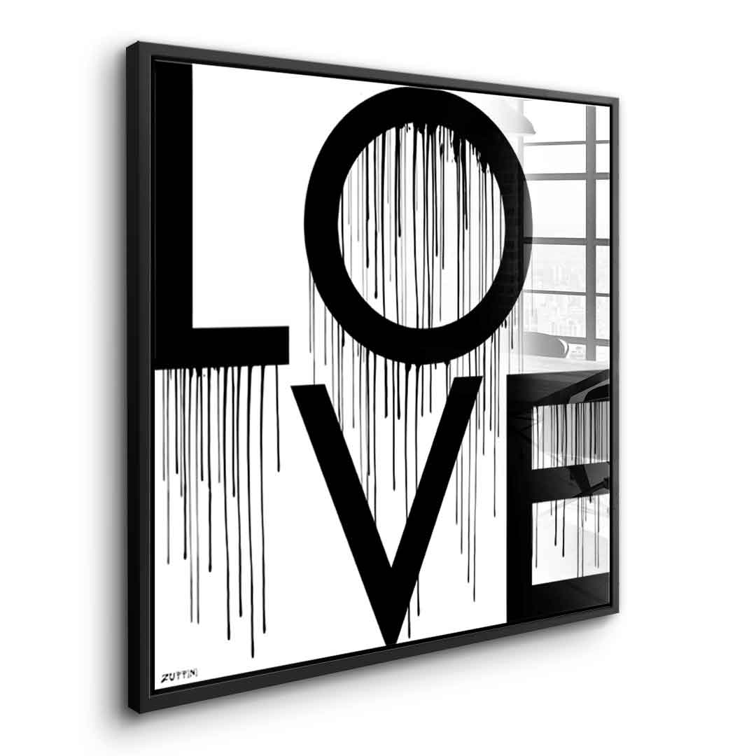 Love - Szkło akrylowe